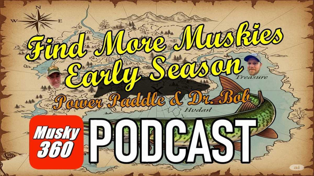 Musky 360 PODCAST Episode 286: Early Season & Power Paddle