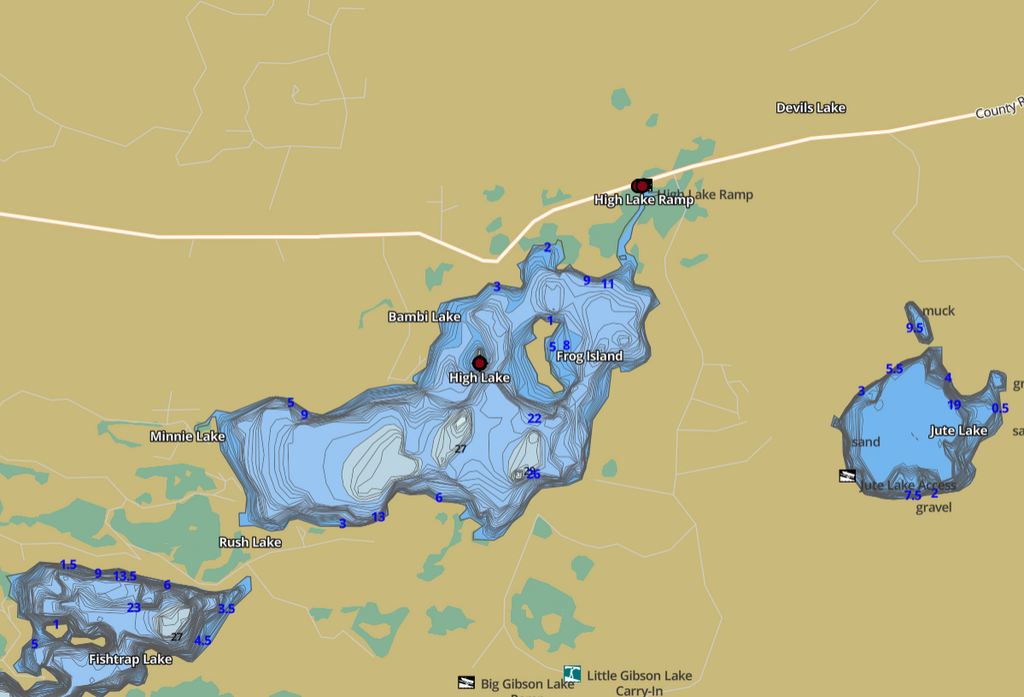 Musky Shop Northwoods Lake of the Month: High Lake