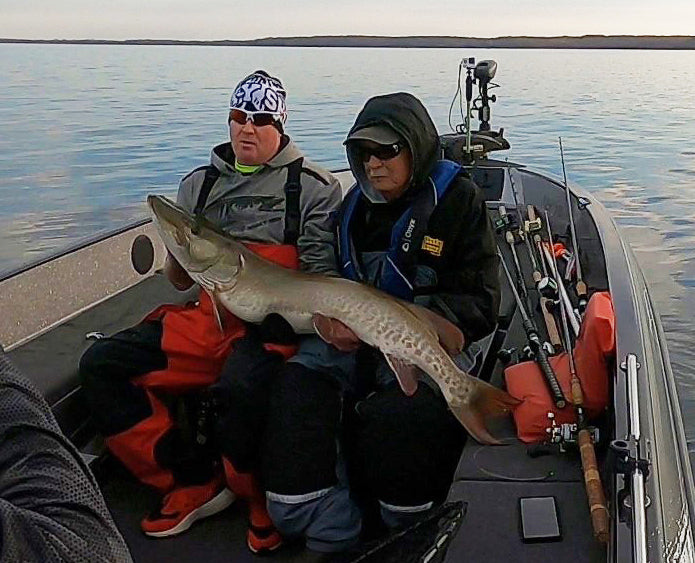 A Big Toothy Critter caught on a Toothy Tuff Assault Eel