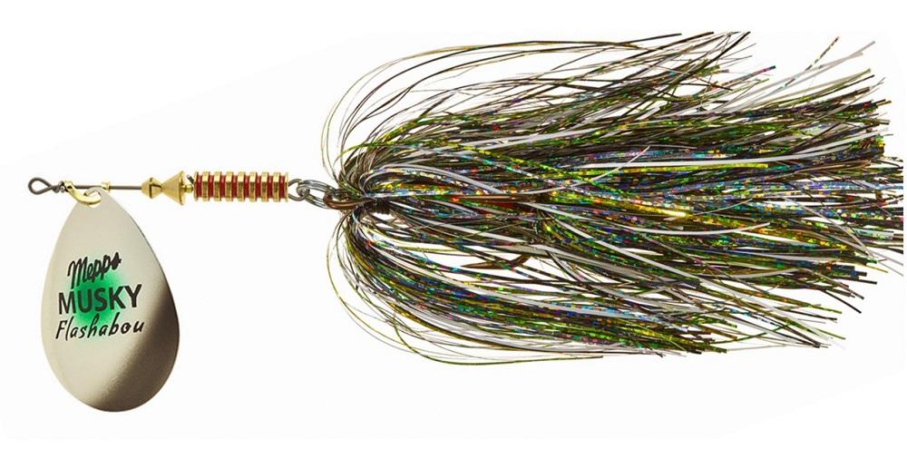 Mepps Musky Flashabou Baitfish Series - Single Blade