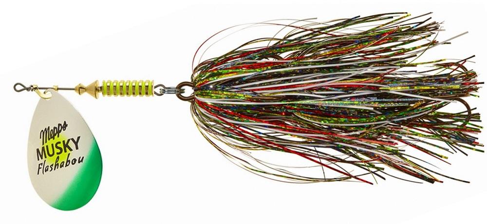 Mepps Musky Flashabou Baitfish Series - Single Blade