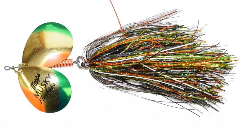 Mepps Musky Flashabou Baitfish Series - Double Blade