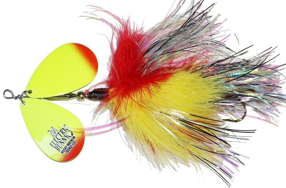 Musky Mayhem Tackle Electric Bunny