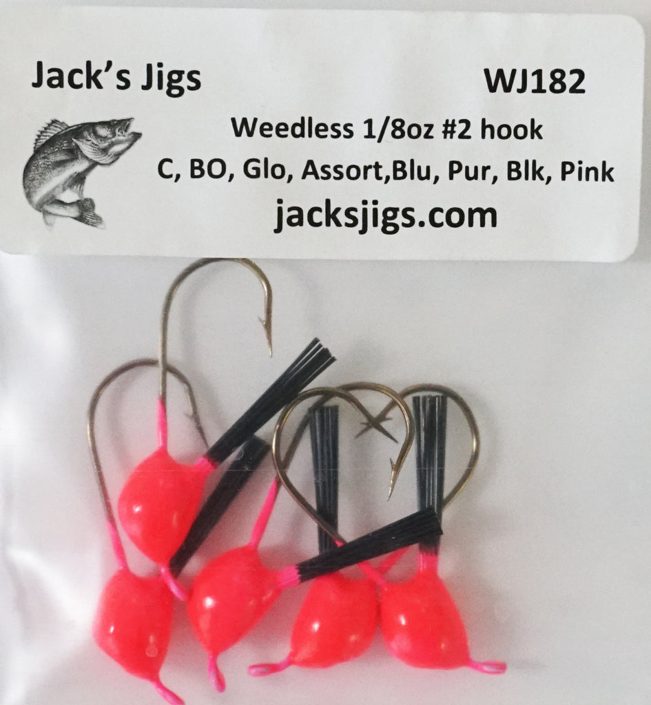 Jack's Jigs Weedless Jigs